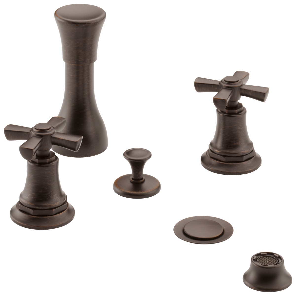 Brizo Rook Bidet Faucet - Less Handles - Complete Kit - Venetian Bronze®