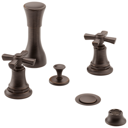 Brizo Rook Bidet Faucet - Less Handles - Complete Kit - Venetian Bronze®