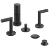 Odin Two-Handle Bidet Faucet - Matte Black