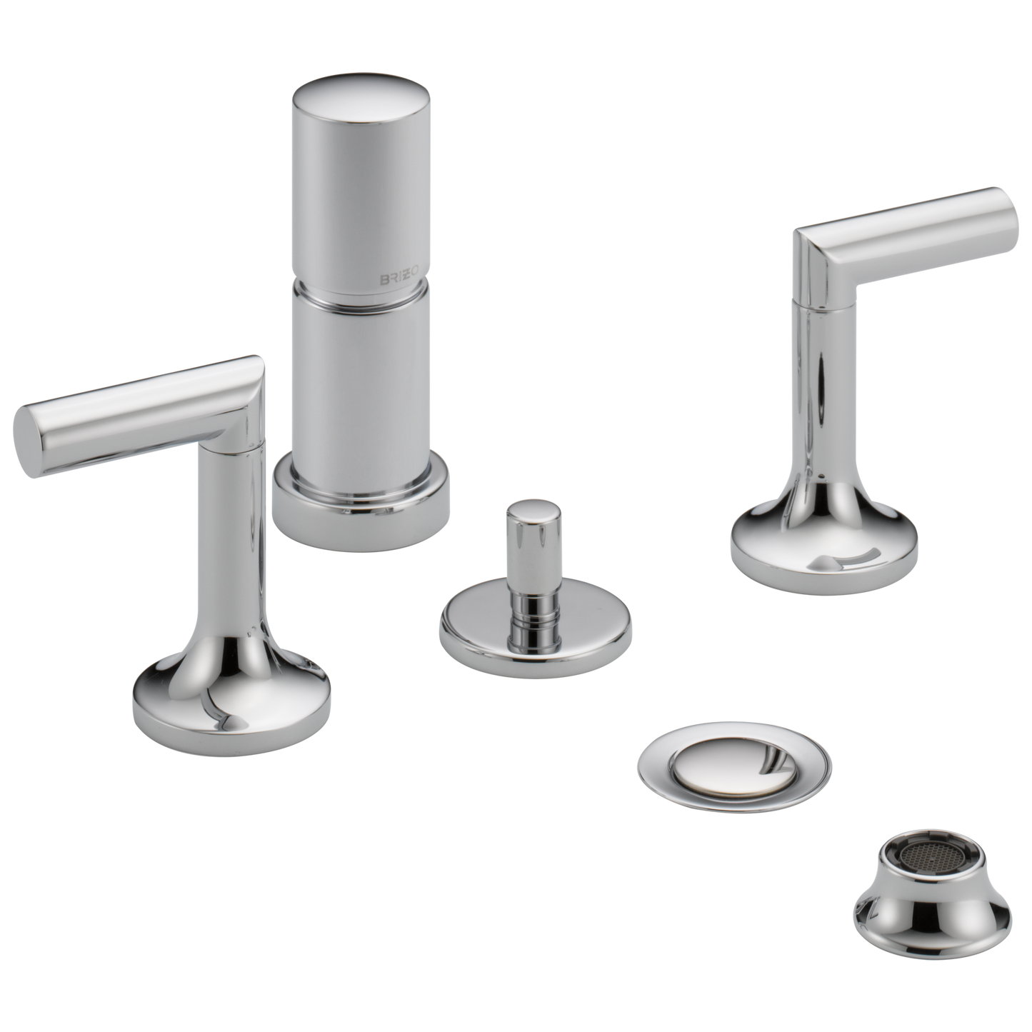 Odin Two-Handle Bidet Faucet - Polished Chrome