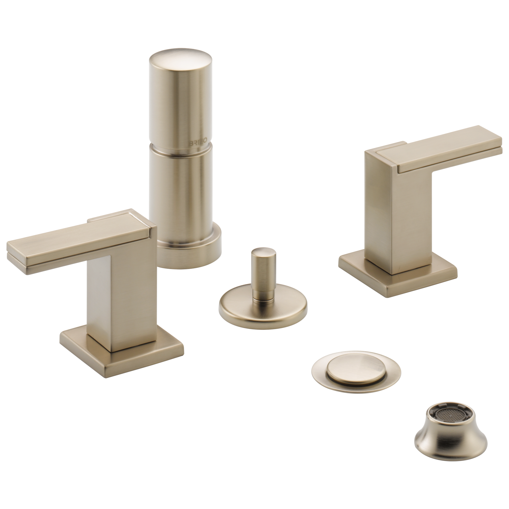 Brizo Siderna Bidet Faucet - Less Handles - Complete Kit - Brilliance® Brushed Nickel