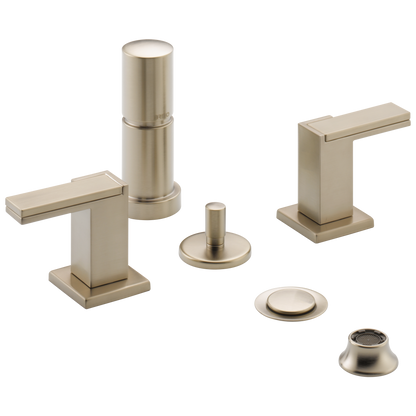 Brizo Siderna Bidet Faucet - Less Handles - Complete Kit - Brilliance® Brushed Nickel