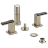 Brizo Siderna Bidet Faucet - Less Handles - Complete Kit - Brilliance® Brushed Nickel