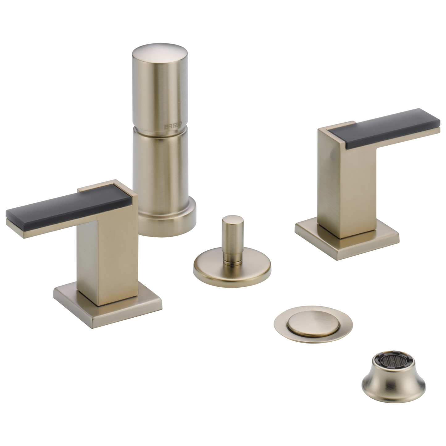 Brizo Siderna Bidet Faucet - Less Handles - Complete Kit - Brilliance® Brushed Nickel
