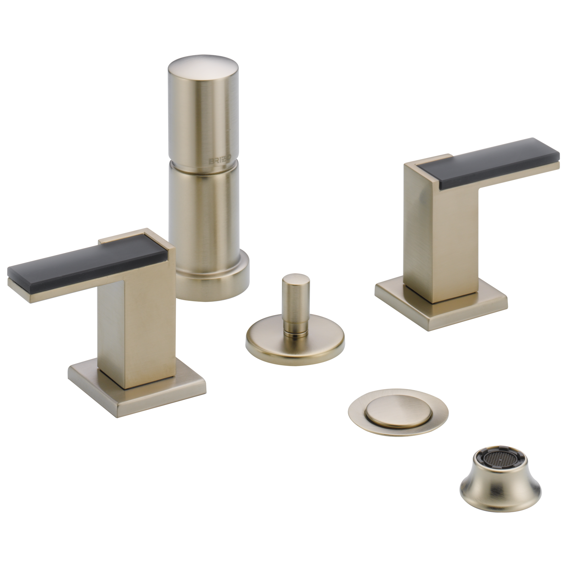 Brizo Siderna Bidet Faucet - Less Handles - Complete Kit - Brilliance® Brushed Nickel