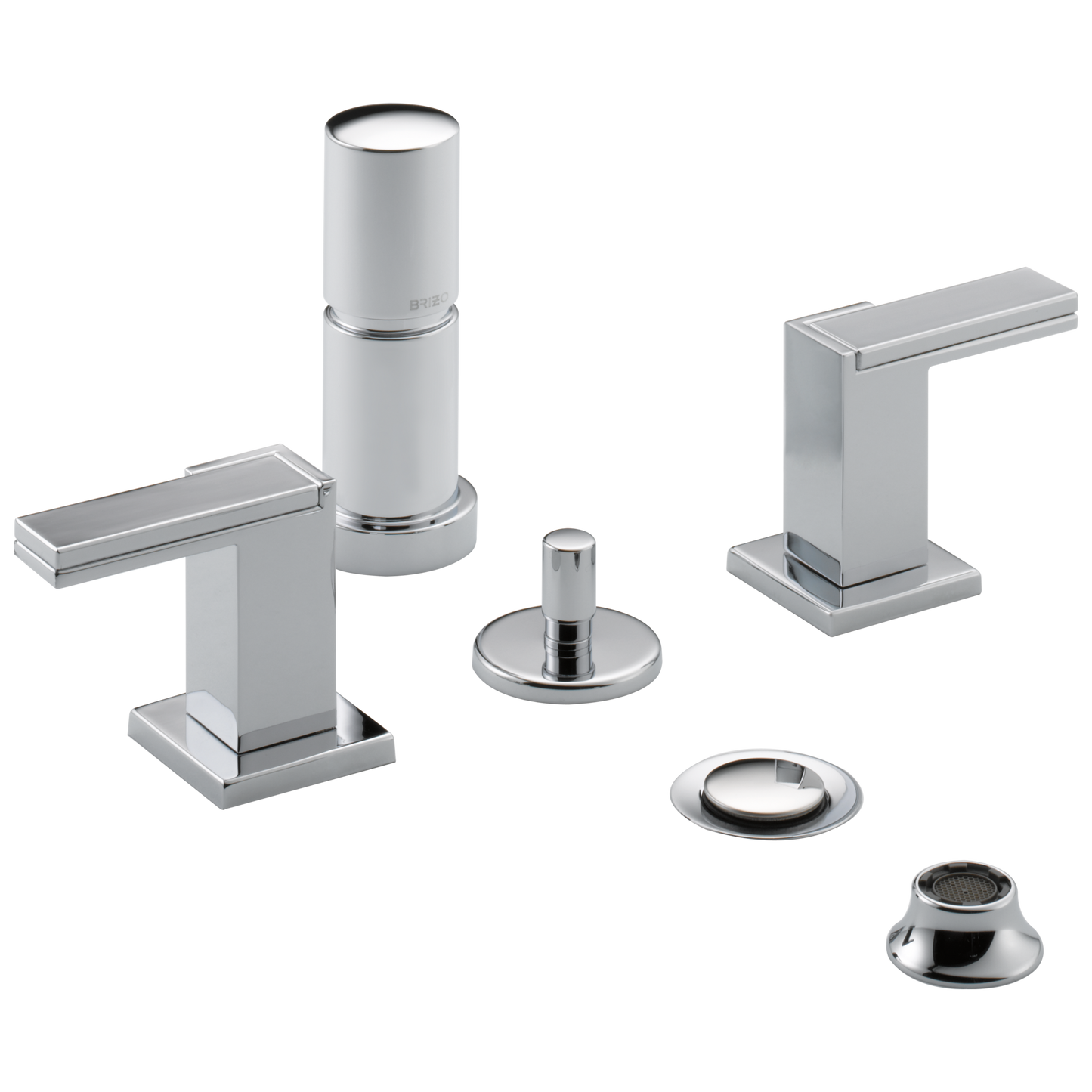 Brizo Siderna Bidet Faucet - Less Handles - Complete Kit - Polished Chrome