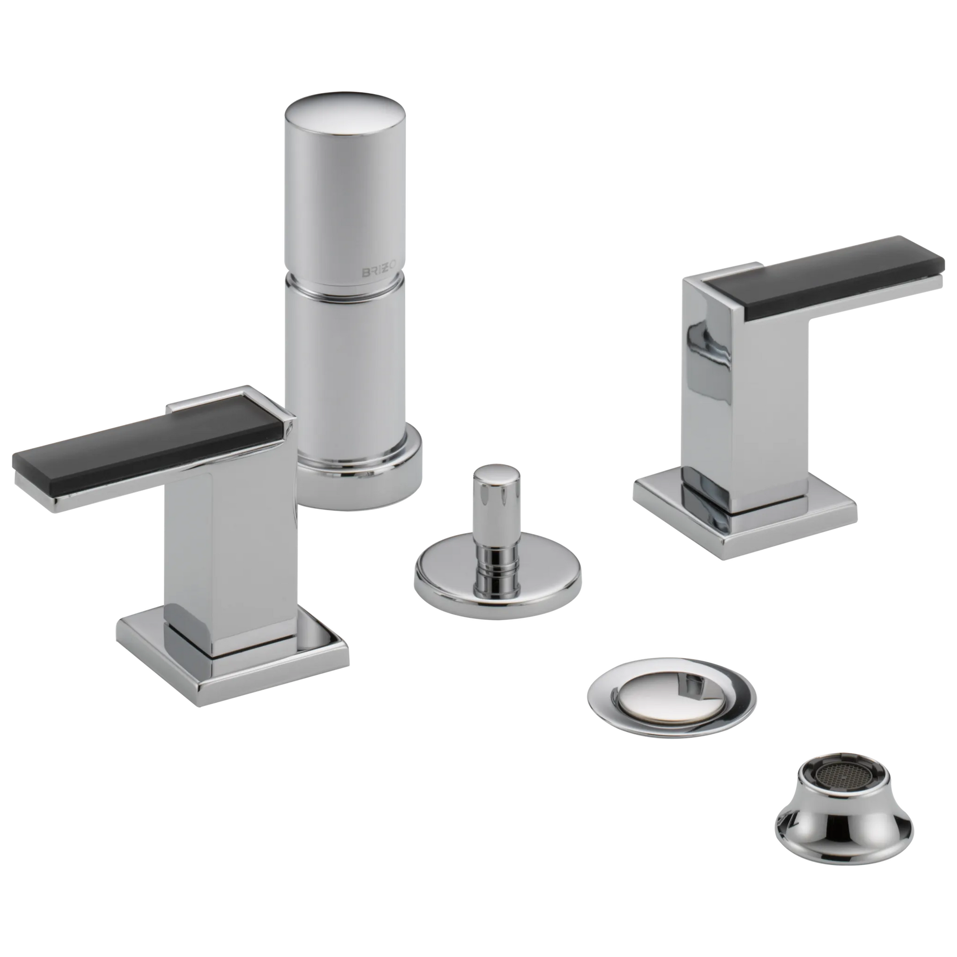 Brizo Siderna Bidet Faucet - Less Handles - Complete Kit - Polished Chrome