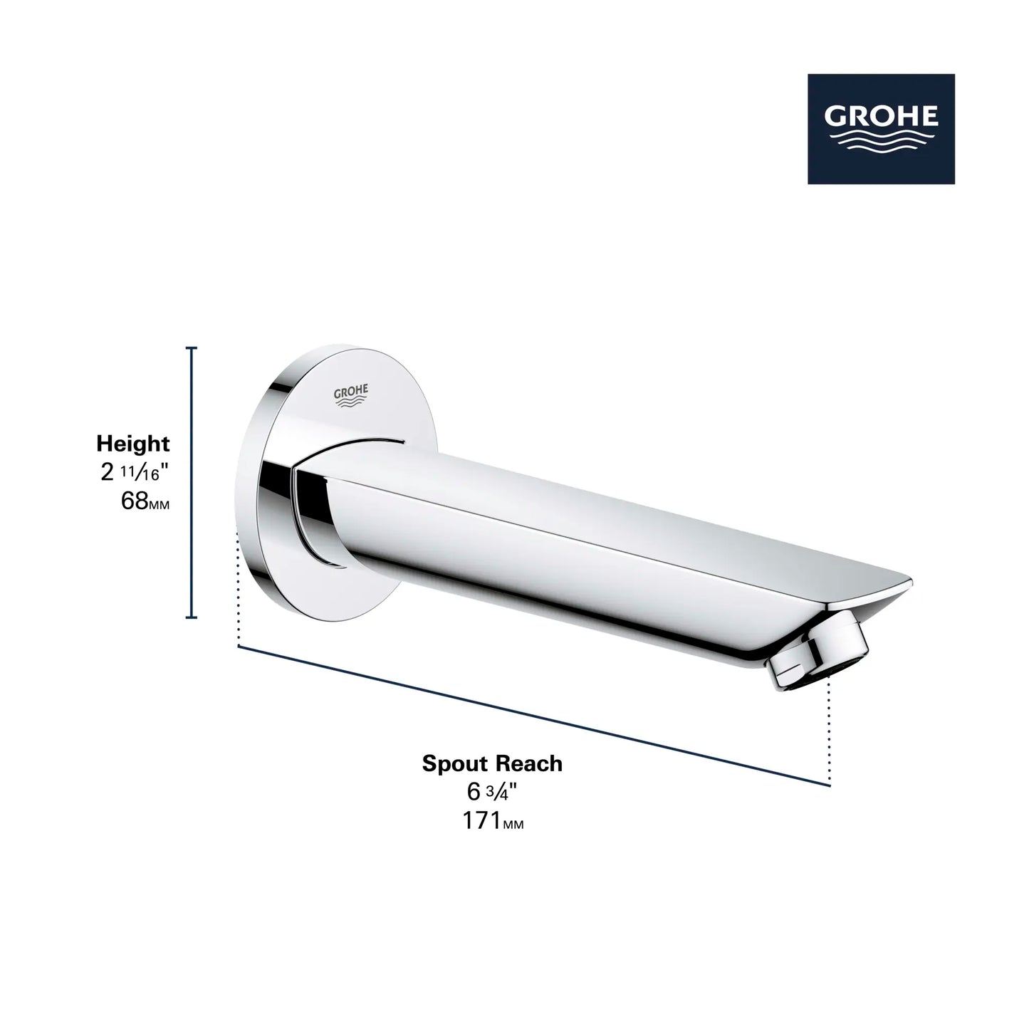 Bauloop Tub Spout - Golzar Home