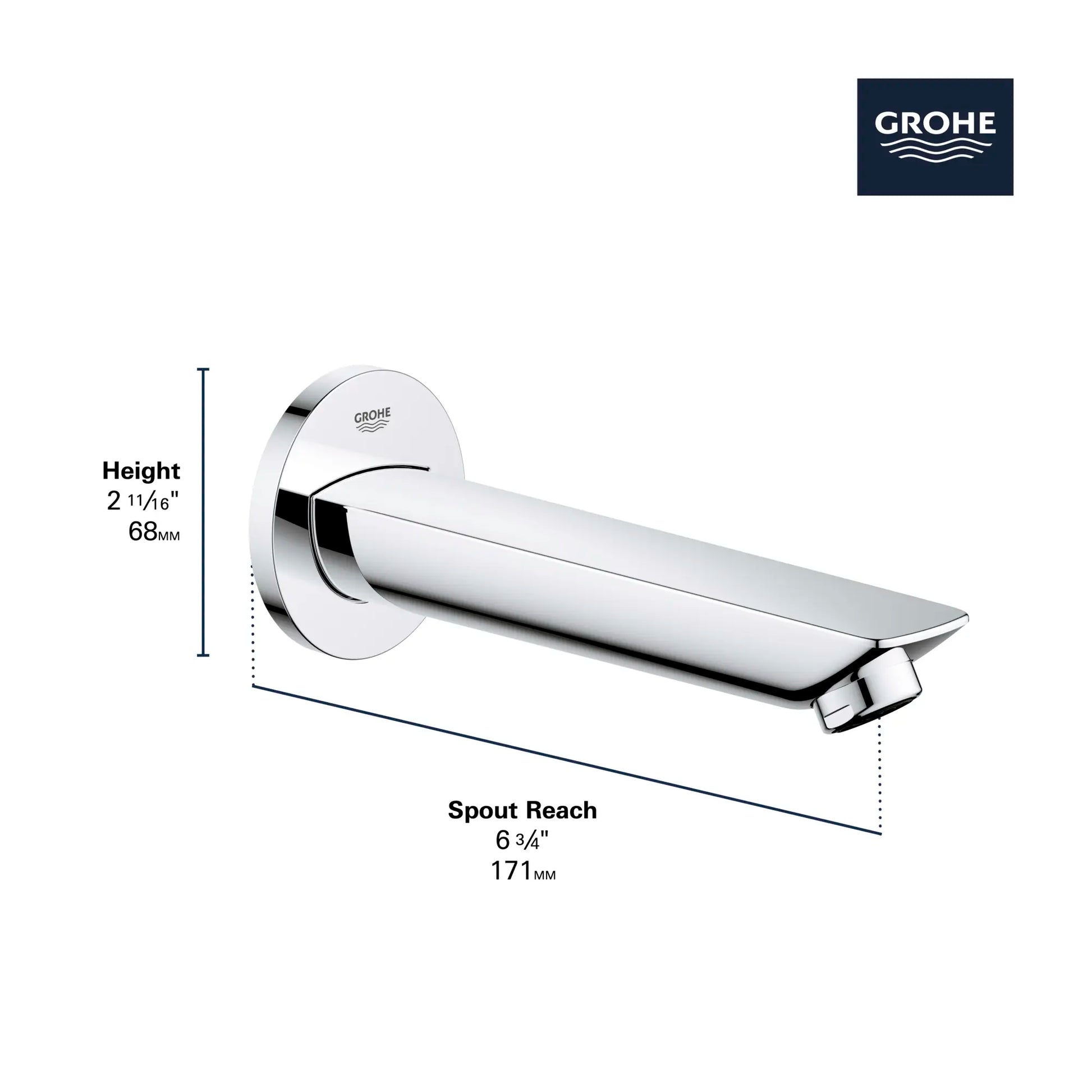 Bauloop Tub Spout - Golzar Home