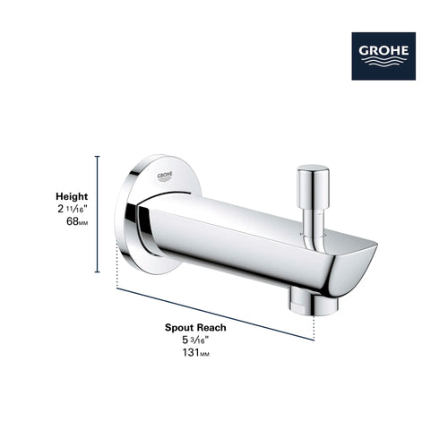 Bauloop Diverter Tub Spout - Golzar Home