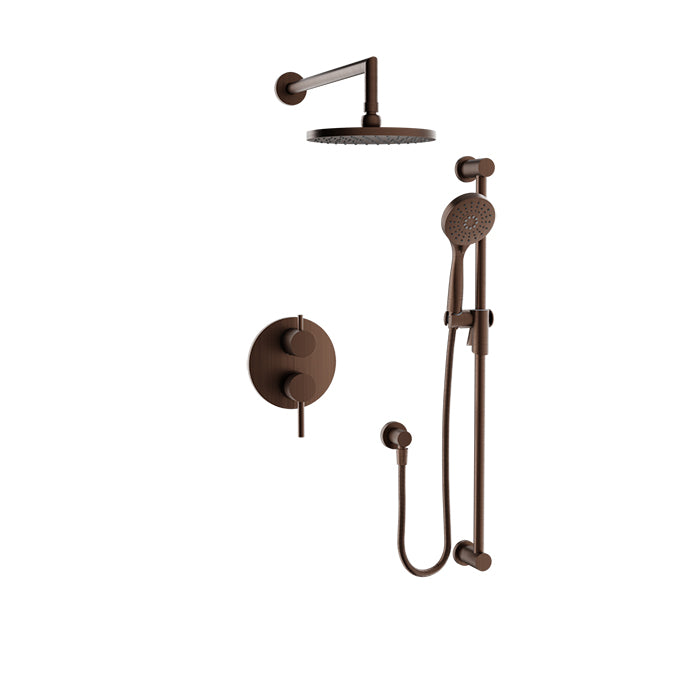 Baril Complete pressure balanced shower kit
