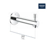 Concetto™ Push Down Diverter Tub Spout - Golzar Home