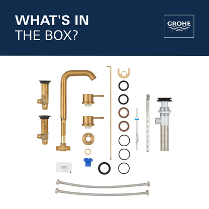 Grohe Essence New 8" Widespread 2-Handle M-Size Bathroom Faucet 4.5 L/Min (1.2 Gpm)