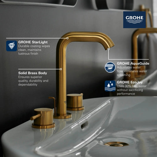 Grohe Essence New 8" Widespread 2-Handle M-Size Bathroom Faucet 4.5 L/Min (1.2 Gpm)