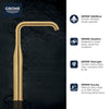 Grohe Essence New Single Hole Single-Handle Deck Mount Vessel Sink Faucet 4.5 L/Min (1.2 Gpm)