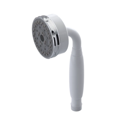 Rubinet 3 Function Hand Held Shower Only White