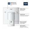 Grohe Eurocube 3-Way Diverter Trim