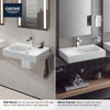Grohe EUROCUBE® Wall Mount 24” Bathroom Sink, 3-Hole - Golzar Home
