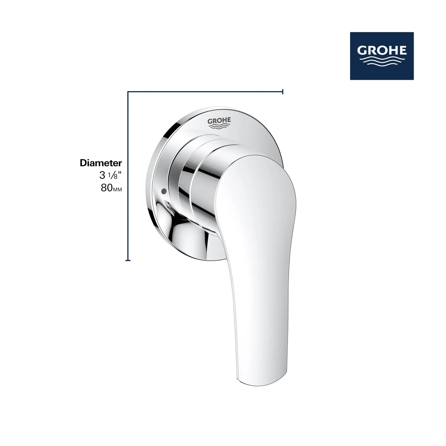Grohe 2-Way Diverter Trim
