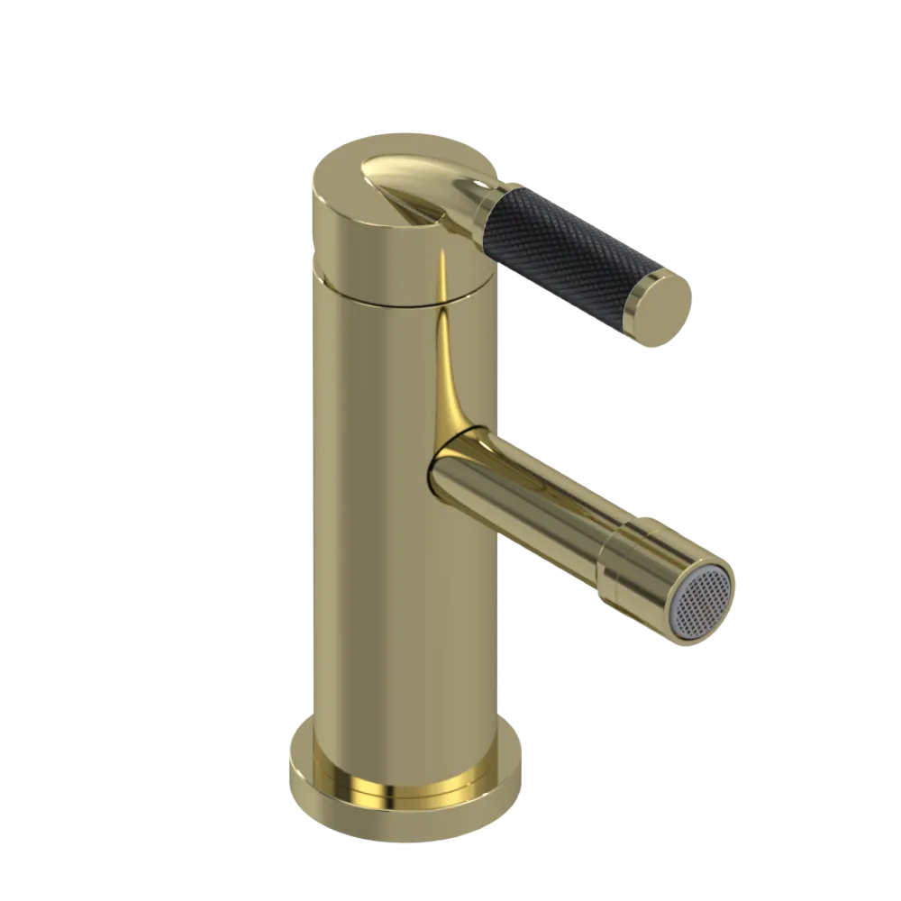 Rubinet Single Control Bidet Fitting (less drain) Gold