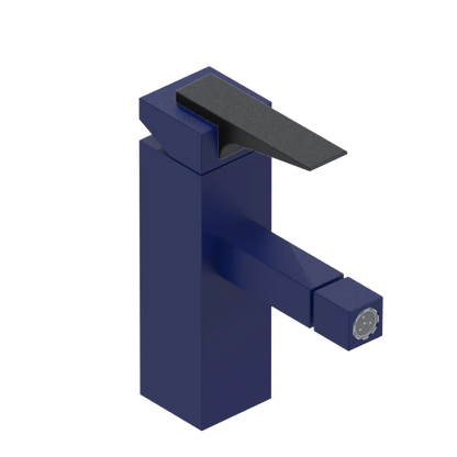 Rubinet Single Control Bidet Fitting (less drain) Midnight Blue