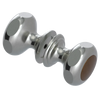 Rubinet Shower Door Knob (set) Satin Nickel