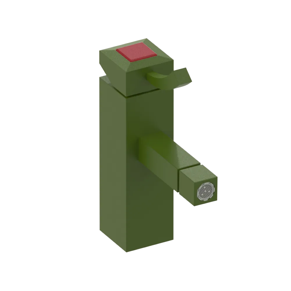 Rubinet Single Control Bidet Fitting (less drain) Green Envy