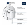 Grohe 2-Way Diverter Trim