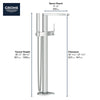 Grohe Single-Handle Freestanding Tub Faucet with 6.6 L/min (1.75 gpm) Hand Shower