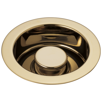 Brizo Kitchen Disposal and Flange Stopper - Brilliance® Polished Gold