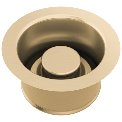 Brizo Kitchen Sink Disposal Flange with Stopper - Brilliance® Luxe Gold®
