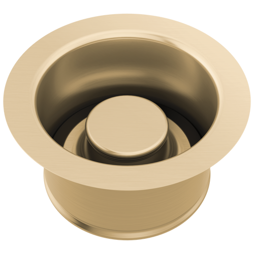 Brizo Kitchen Sink Disposal Flange with Stopper - Brilliance® Luxe Gold®
