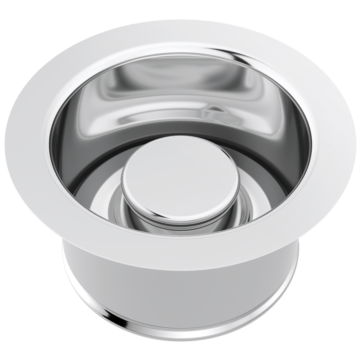 Brizo Kitchen Sink Disposal Flange with Stopper - Polished Chrome
