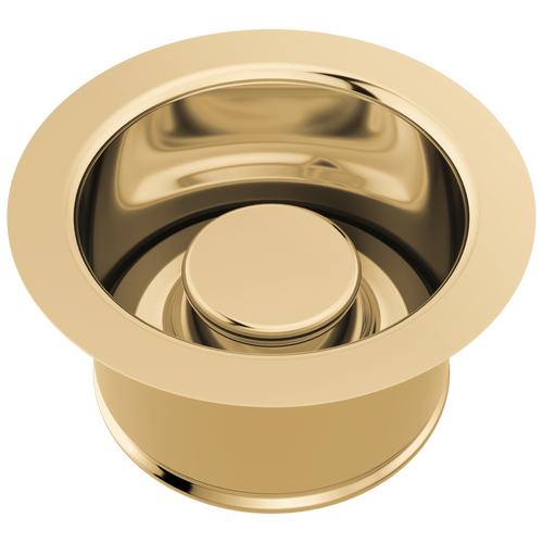 Brizo Kitchen Sink Disposal Flange with Stopper - Brilliance® Polished Gold