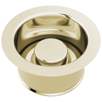 Brizo Kitchen Sink Disposal Flange with Stopper - Brilliance® Polished Nickel