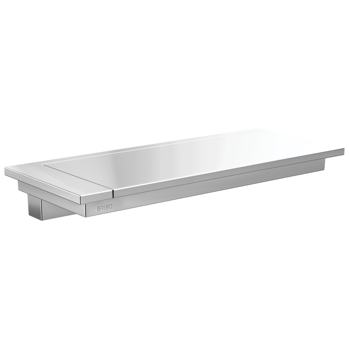 Frank Lloyd Wright Bath Collection by Brizo Wall Shelf - Polished Chrome