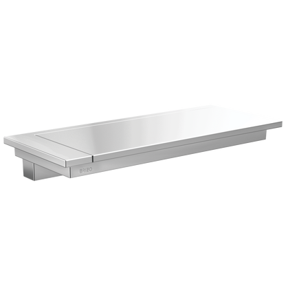 Frank Lloyd Wright Bath Collection by Brizo Wall Shelf - Polished Chrome