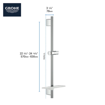 Grohe Rainshower 24” Shower Slide Bar