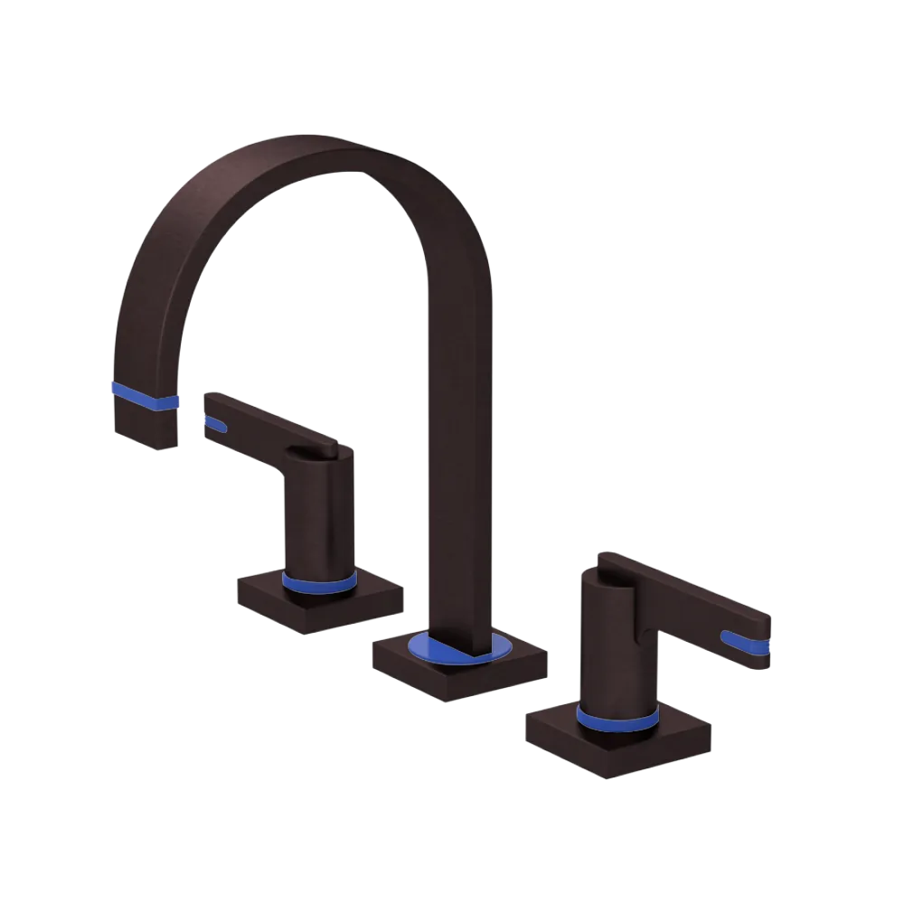 Rubinet Widespread Lav. Set. (less drain) Oil Rubbed Bronze