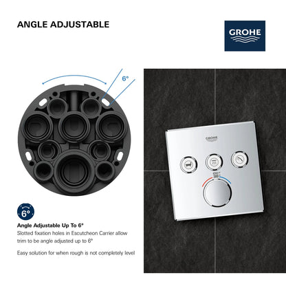 Grohe Triple Function Thermostatic Valve Trim