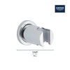 Grohe Wall Mount Hand Shower Holder