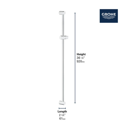 GROHE Tempesta Cosmopolitan 36" Shower Slide Bar – 27522