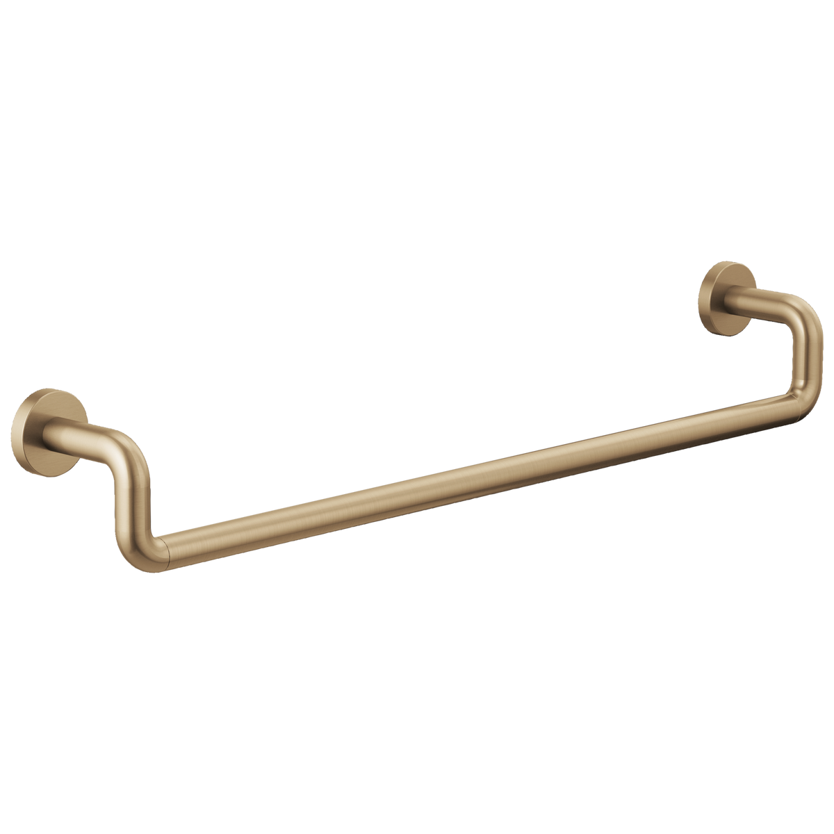 Litze 24" Towel Bar - Brilliance® Luxe Gold®