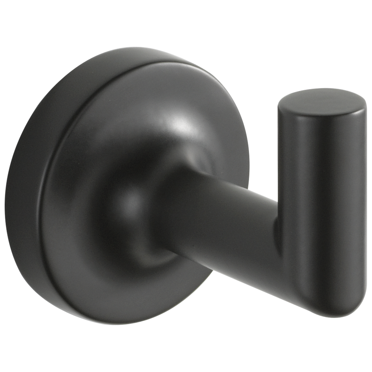 Odin Single Robe Hook - Matte Black