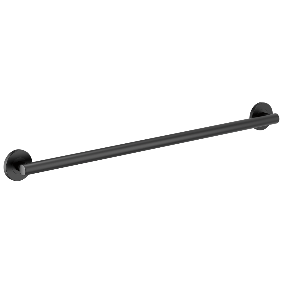 Brizo 36" Linear Round Grab Bar - Matte Black