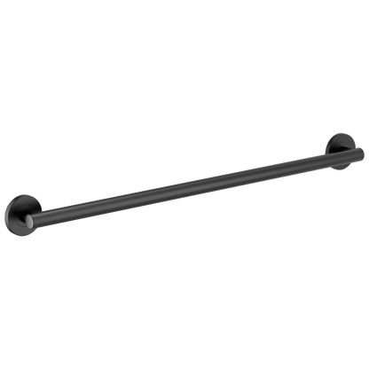 Brizo 36" Linear Round Grab Bar - Matte Black