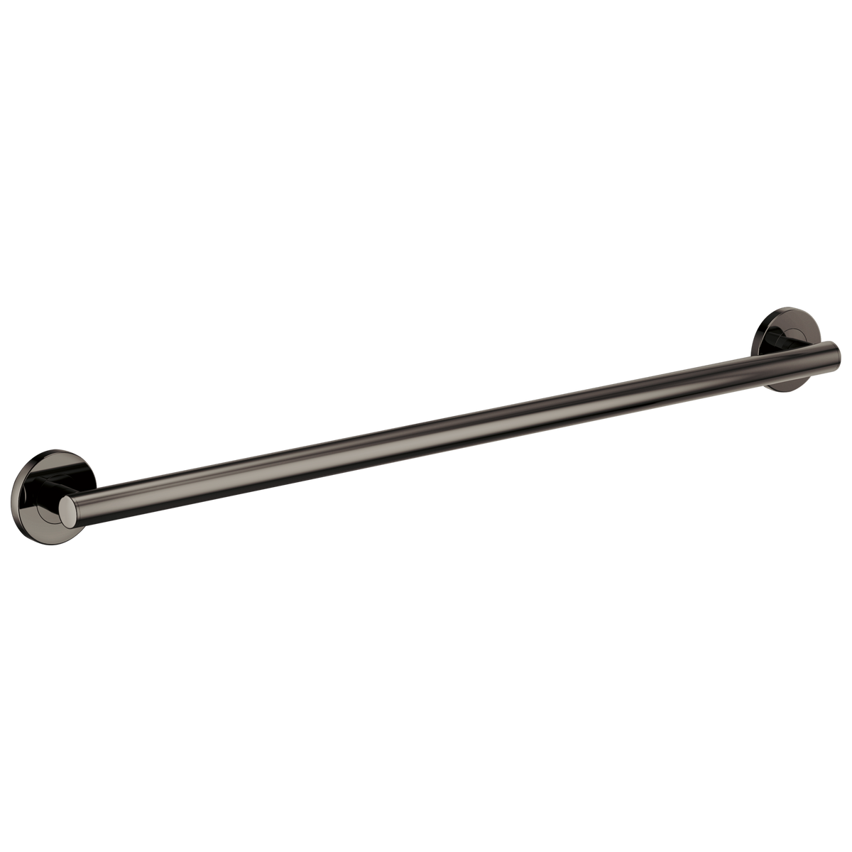 Brizo 36" Linear Round Grab Bar - Brilliance® Black Onyx