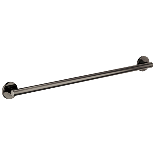 Brizo 36" Linear Round Grab Bar - Brilliance® Black Onyx