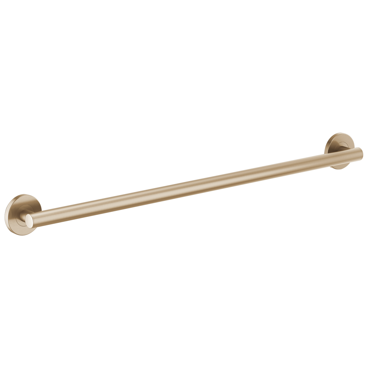 Brizo 36" Linear Round Grab Bar - Brilliance® Luxe Gold®