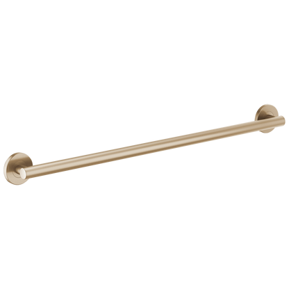 Brizo 36" Linear Round Grab Bar - Brilliance® Luxe Gold®